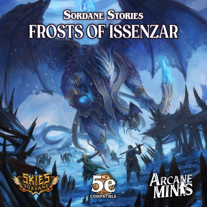 Frosts of Issenzar - A Sordane Stories 5e Adventure & STLs's Cover