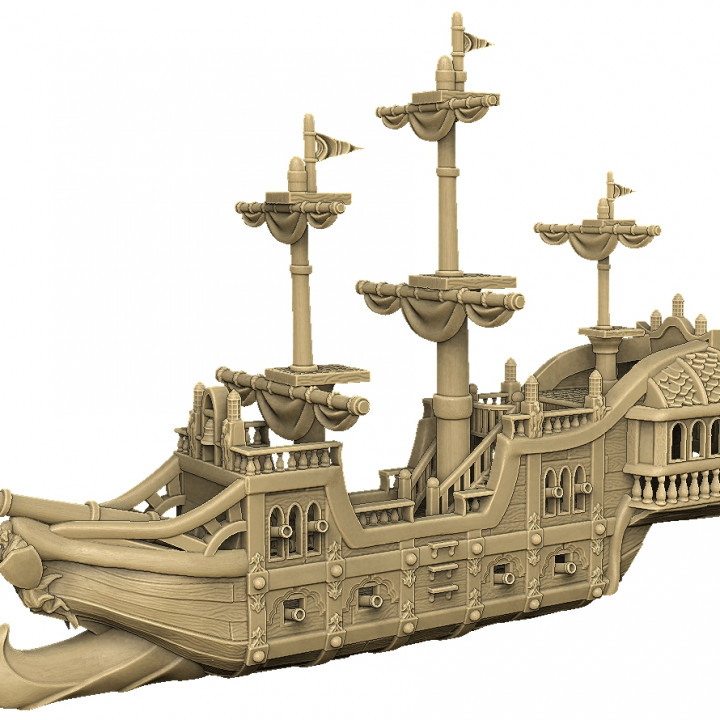 28mm Playable Pirate Ship's Cover
