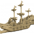 20mm Playable / Scalable Pirate Ship image