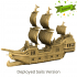 28mm Playable Ghost  Ship - Cursed Pirate Ship image