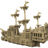 28mm Playable Ghost  Ship - Cursed Pirate Ship image