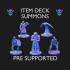 Item Deck Summons Pack - Pre Supported image
