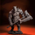 RAINO WITH AXE -The Rhino warrior image