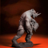 RAINO WITH AXE -The Rhino warrior image