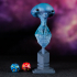 Free Alien Bust 100mm - George Pre-Supported print image