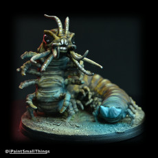 Picture of print of Carrion Crawler / Giant Centipede / Burrowing Abberation (pre-supported)