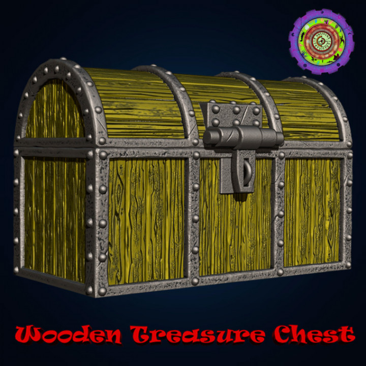 Wooden Treasure Chest's Cover