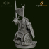 Dungeons and Diversity Dragonborn Paladin Wheelchair figure from Strata Miniatures image