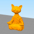 Cat Buddha Animals - No supports image