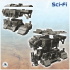 Large Sci-Fi production plant with annex tanks (14) - Future Sci-Fi SF Infinity Terrain Tabletop Scifi image