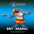 Bait RAGING! - Sharkfolk Barbarian (28mm, 32mm, & Display Size) image
