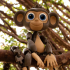 ARTICULATED MONKEY image
