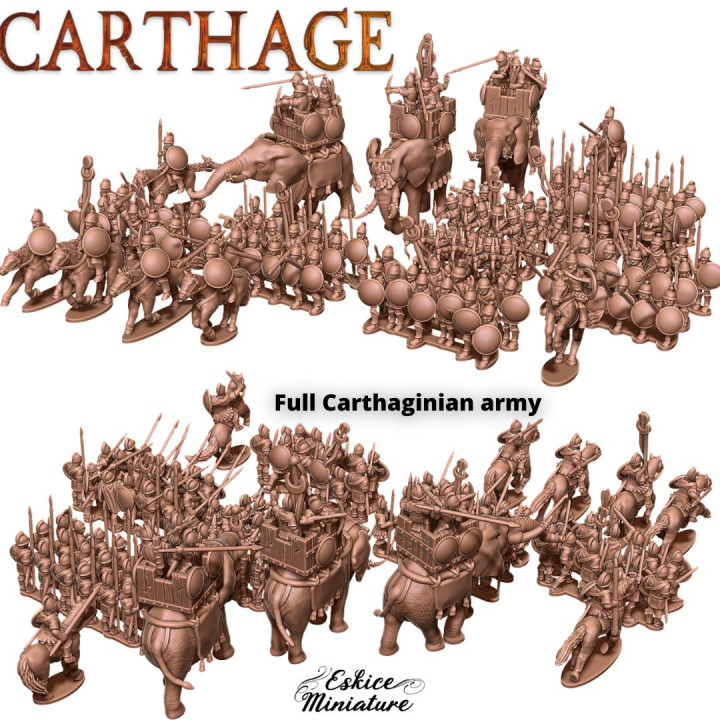 Carthaginian Army - 15mm Epic History Battle's Cover