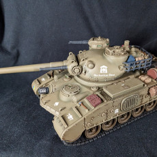Picture of print of United States - M46 Grizzly Heavy Tank
