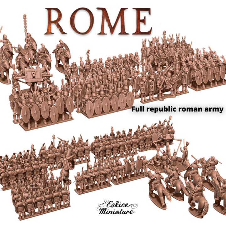 Rome Republic Army - 15mm Epic History Battle's Cover
