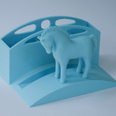 Picture of print of Horse desk caddy