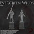Dark Realms - Evergreen Wilds - Elven Statues image