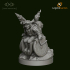 Dungeons and Diversity Gnome Articifer Wheelchair figure from Strata Miniatures image