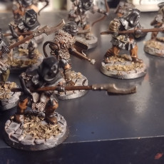 Picture of print of Orc Scouts with spears