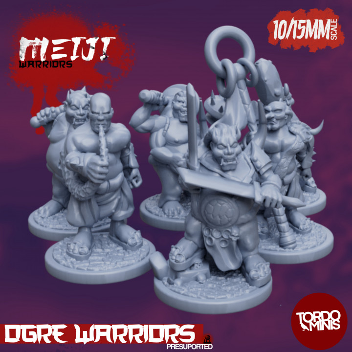 Meiji Warriors: Ogre Onis's Cover