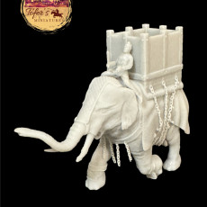 Picture of print of Indian War Elephant - Jewel of the Indus