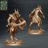 Anubis Warriors and Priestess - 32mm scale image