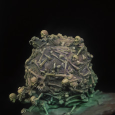 Picture of print of Skeleton Ball