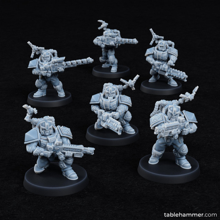 Specialists (modular heavy weapon space dwarves)'s Cover