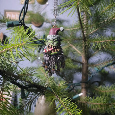 Picture of print of Santa Orc Ornaments