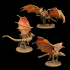 Strike Dragons -Modular Dragons | PRESUPPORTED | Children of the Flame Part 3 image