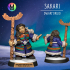 Dwarf set -  Dwarf Ranger, Dwarf Druid, Dwarf Barbarian (inuit dwarven set part 1) image