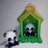 Panda Hut print image