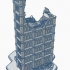Gothic Ruined Building 35 with Hex Base GRHB035 image