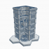 Gothic Ruined Building 36 with Hex Base GRHB036 image