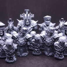 Picture of print of Undead Chess Set [Pre-Supported]