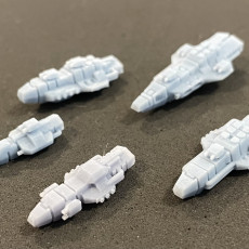 Picture of print of SCI-FI Ships Fleet Pack - Uun Corporation - Presupported