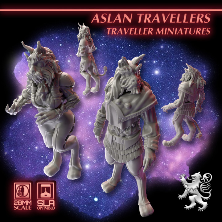 Aslan Travellers Traveller Miniatures's Cover