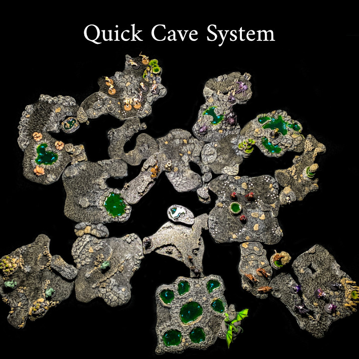 Mystic-Realm's QCS - Quick Cave System Series 1's Cover