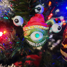 Picture of print of Eye Monster Holiday Ornament