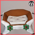 Gingerbread Cat & Bed image