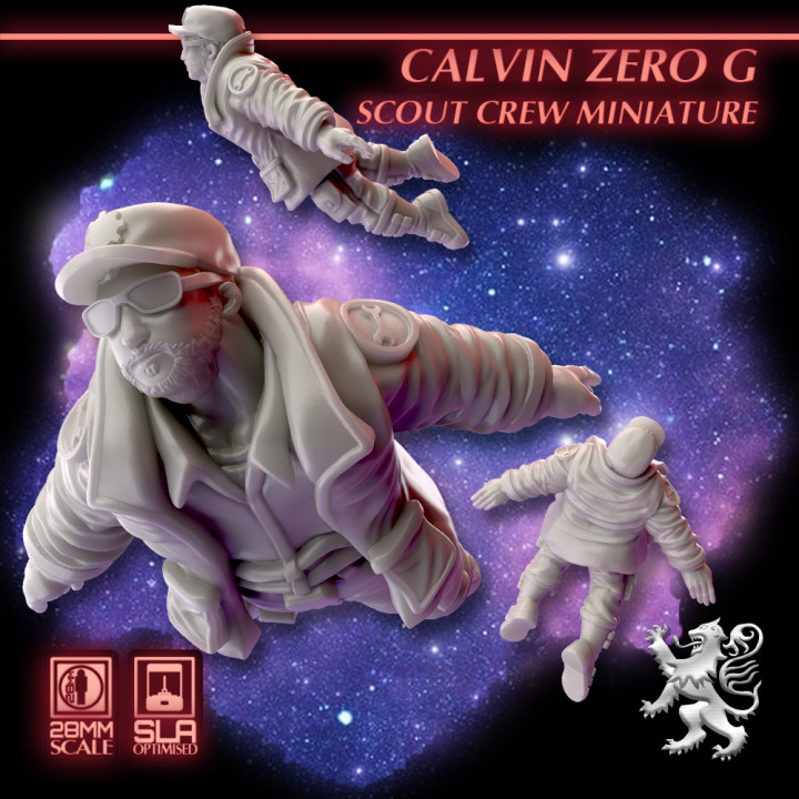 Calvin Zero-G Scout Crew Miniature's Cover