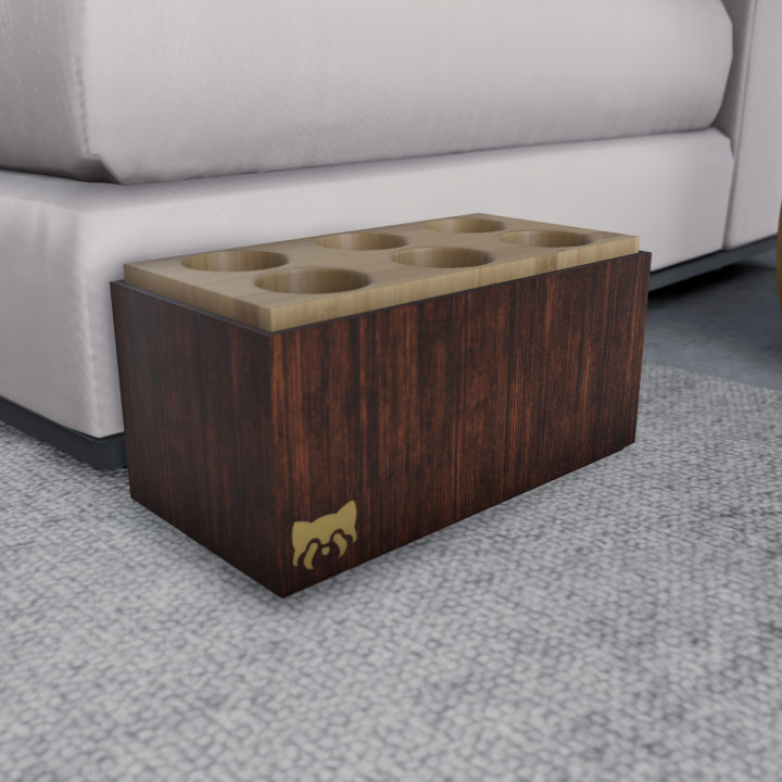 WOODEN CABLE TIDY BOX's Cover