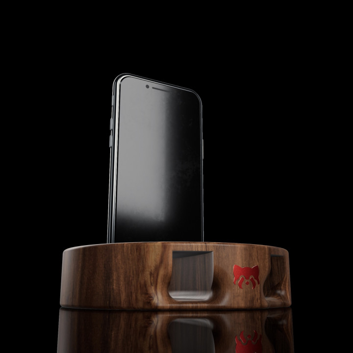 WOODEN LUXURY PHONE AMPLIFIER STAND's Cover