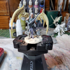Picture of print of Fallen Angelic Paladin