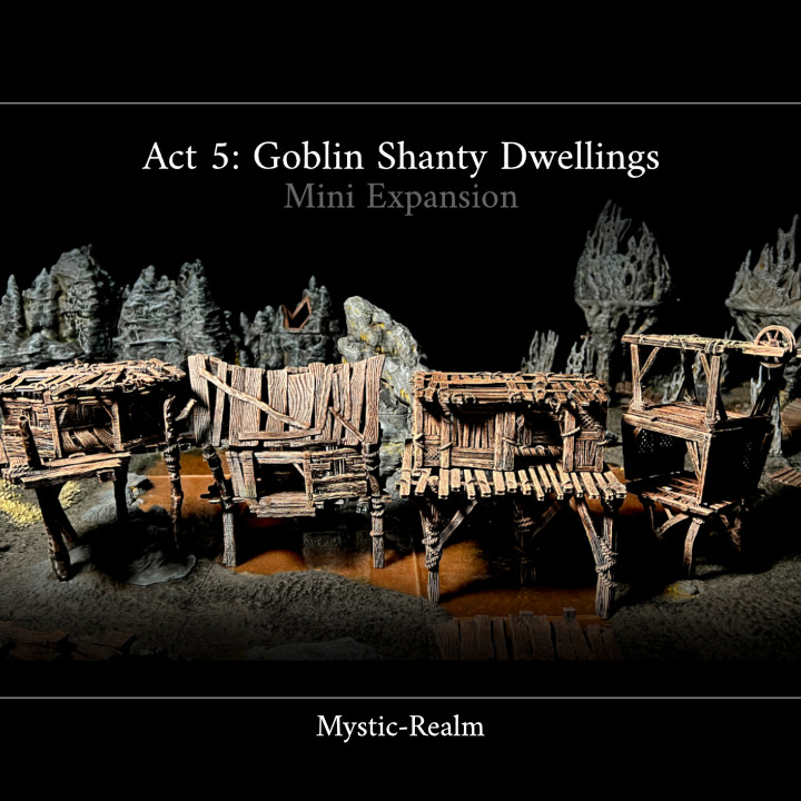 Mystic-Realm's Act 5: Chasm of the Accursed Goblin King Shanty Expansion's Cover
