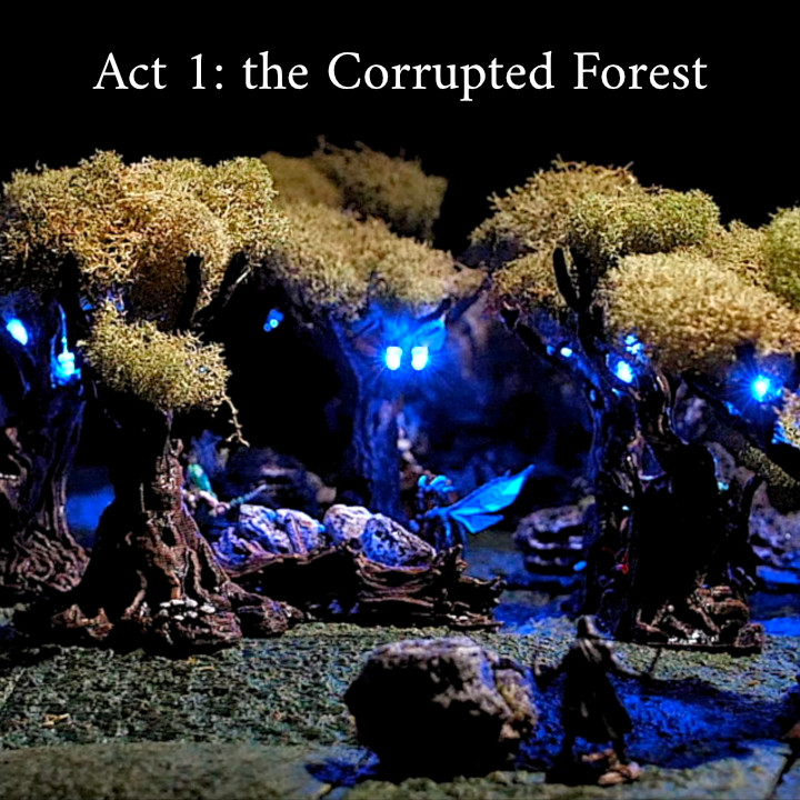 Mystic-Realm's Act 1: the Corrupted Forest Terrain Set's Cover