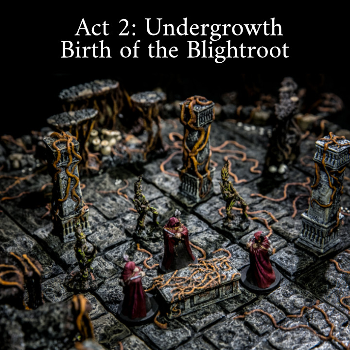 Mystic-Realm's Act 2: the Undergrowth Birth of the Blightroot's Cover