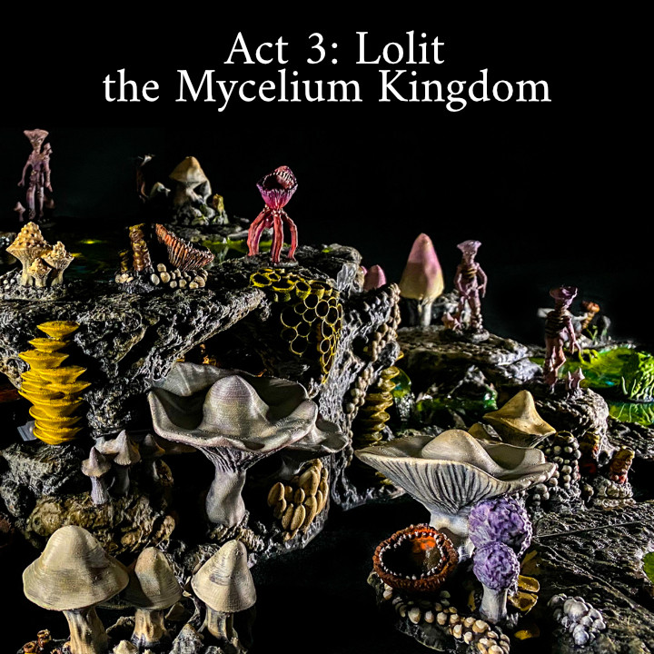 Mystic-Realm's Act 3: Lolit the Mycelium Kingdom [Mushroom/Fungus World]'s Cover