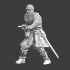 Medieval Crusader Knight with great axe image
