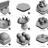 Building Topper Expansion Set for the Stackable Hex Buildings image
